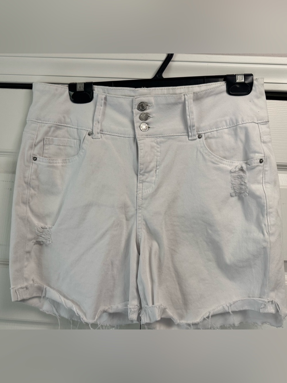 Royalty for me high rise denim shorts. Excellent condition!